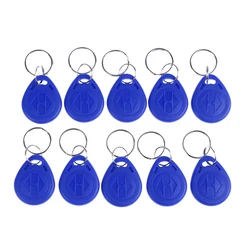 10pcs 125khz RFID tk4100 Card Key Fob Badge Duplicator Copy llaveros llavero Porta Chave Token Ring Proximity