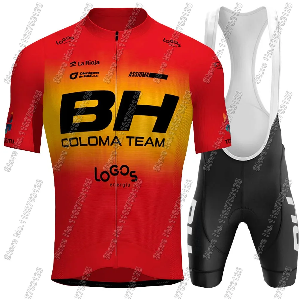 Maillot BH Coloma Team Cycling Jersey Set Mens Short Sleeve Red Clothing Road Bike Shirts Suit Bicycle Bib Shorts MTB Wear cycling jersey,cycling shirt,cycling suit,cycling jersey set