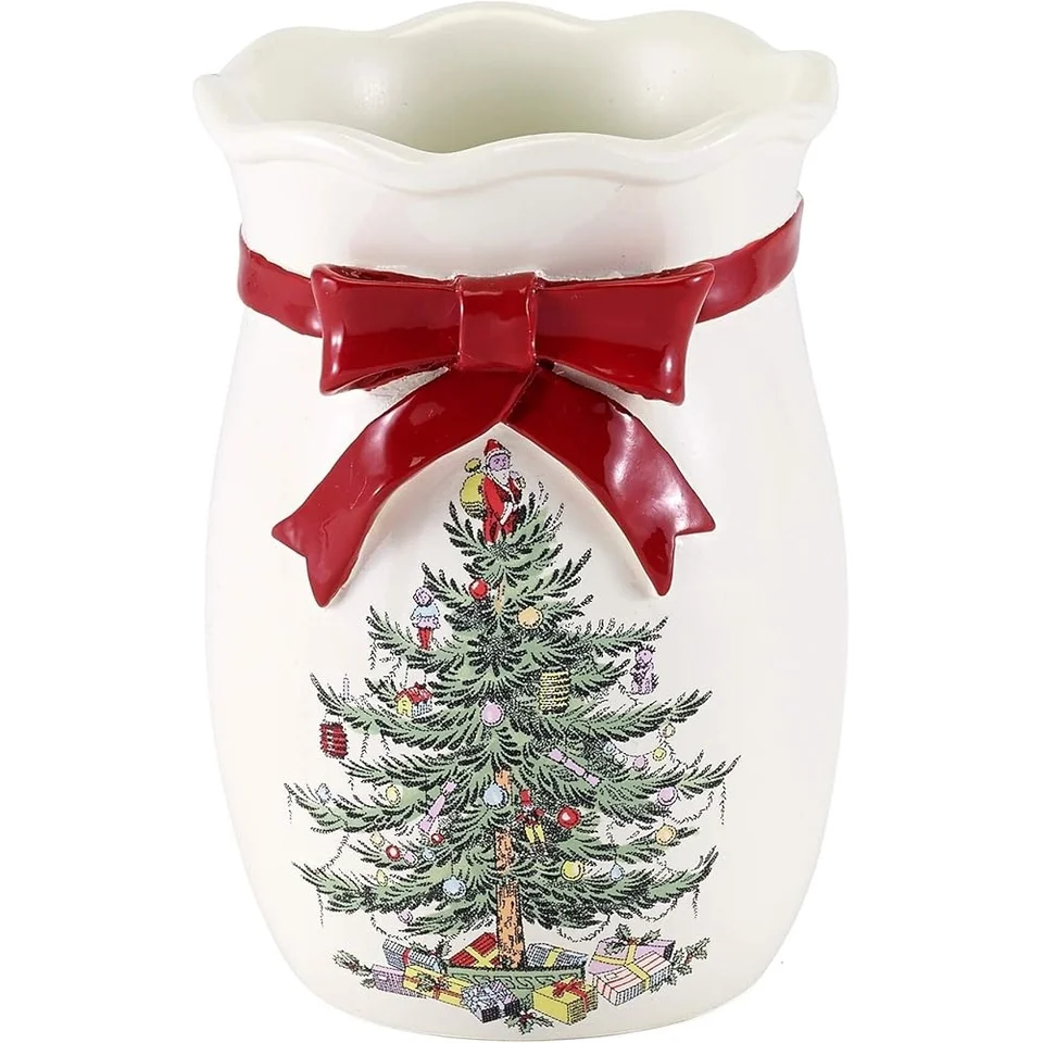 Festive Resin Tumbler Holiday Toothbrush Holder