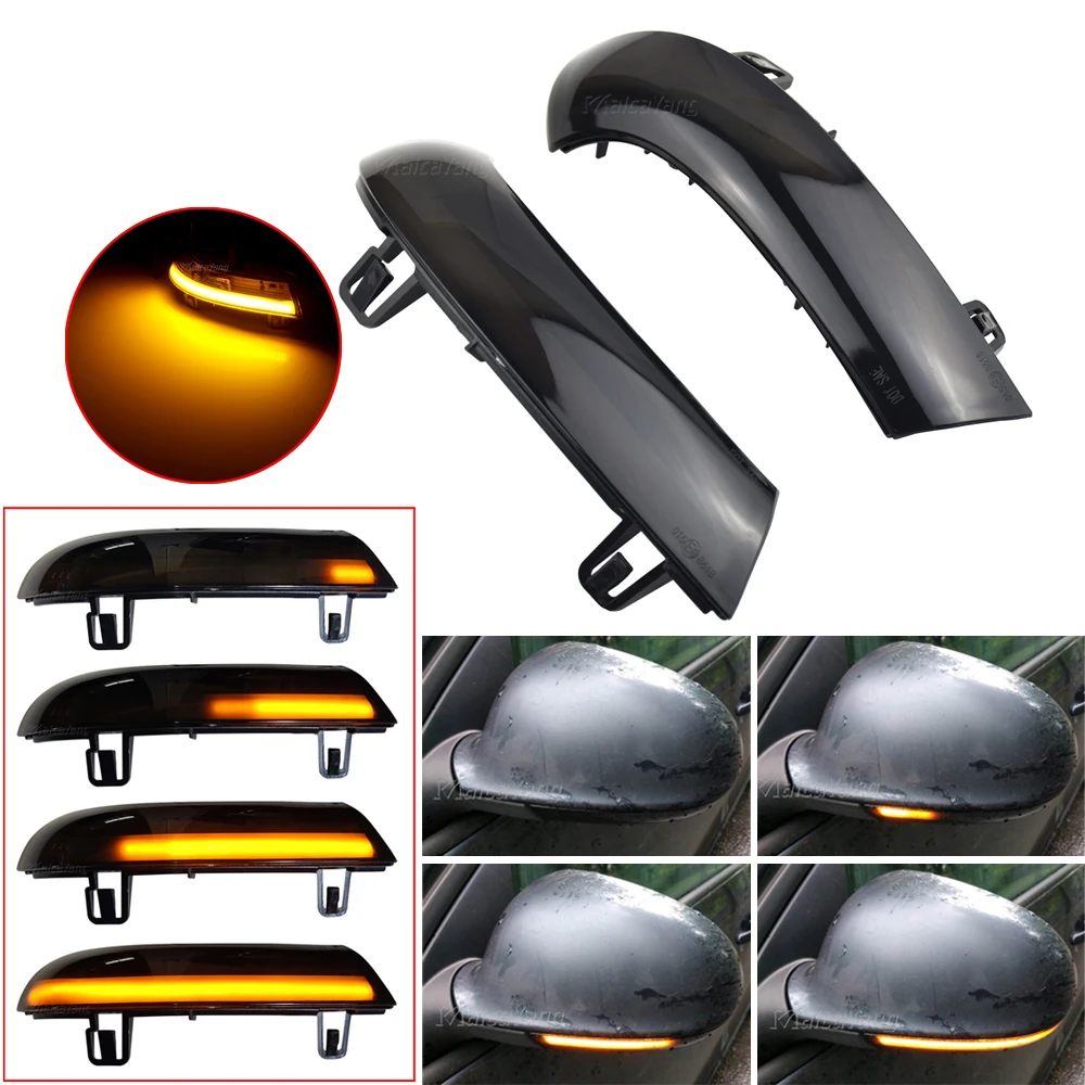 2X Dynamic Blinker Turn Signal LED For Volkswagen GOLF 5 GTI Plus MK5