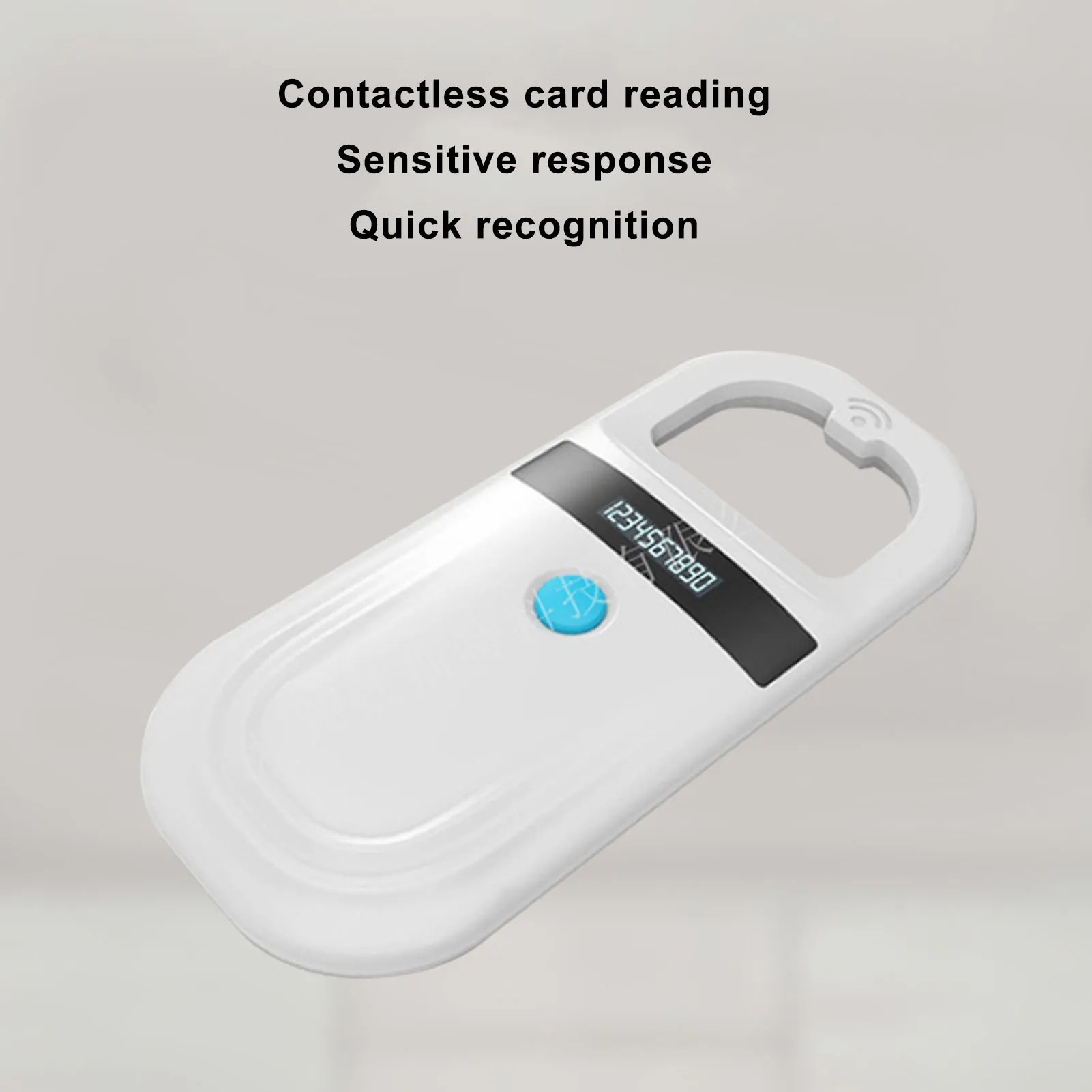 Animal Tag Reader Portable 134.2KHz 128 Records Data Storage Animal Chip Scanner for Pet Livestock Wildlife 5V