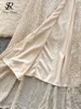 SINGREINY Senior Elegant Strap Dress Strapless Zipper Sequins Shinny Sundress Ruched Sheath Split Chic Women Evening Party Dress 6