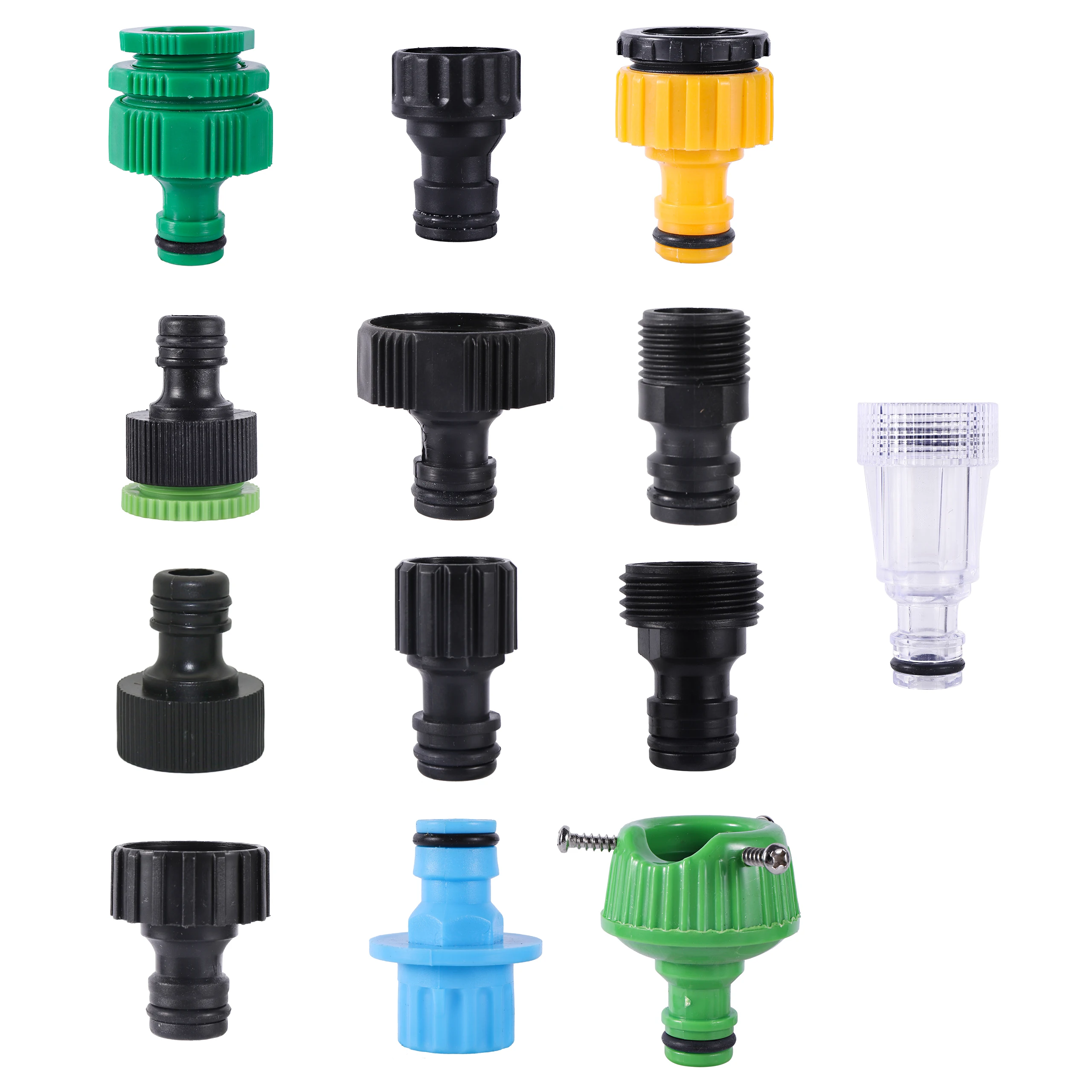 Быстроразъемный переходник для крана 1/2"-3/4", пластик | AliExpress