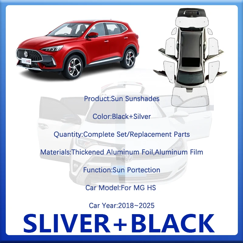 Parasole Per Auto MG HS 2018-2025 - Ibrido Pieghevole, Protezione UV E Polvere - Foto 10