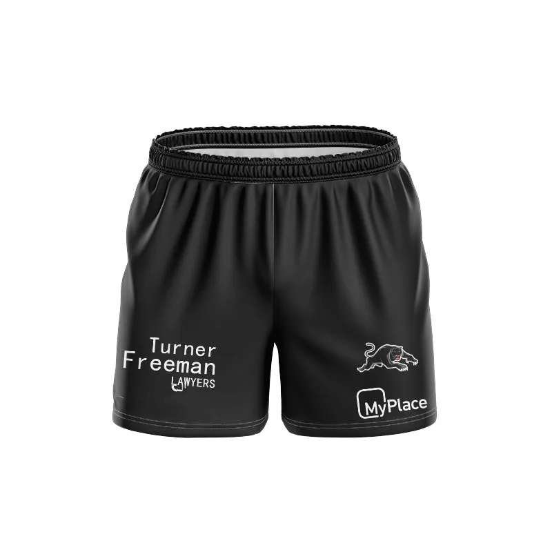 

2024 PANTHERS MEN'S BLACK TRAINING TEE JERSEY SHORTS size S--5XL