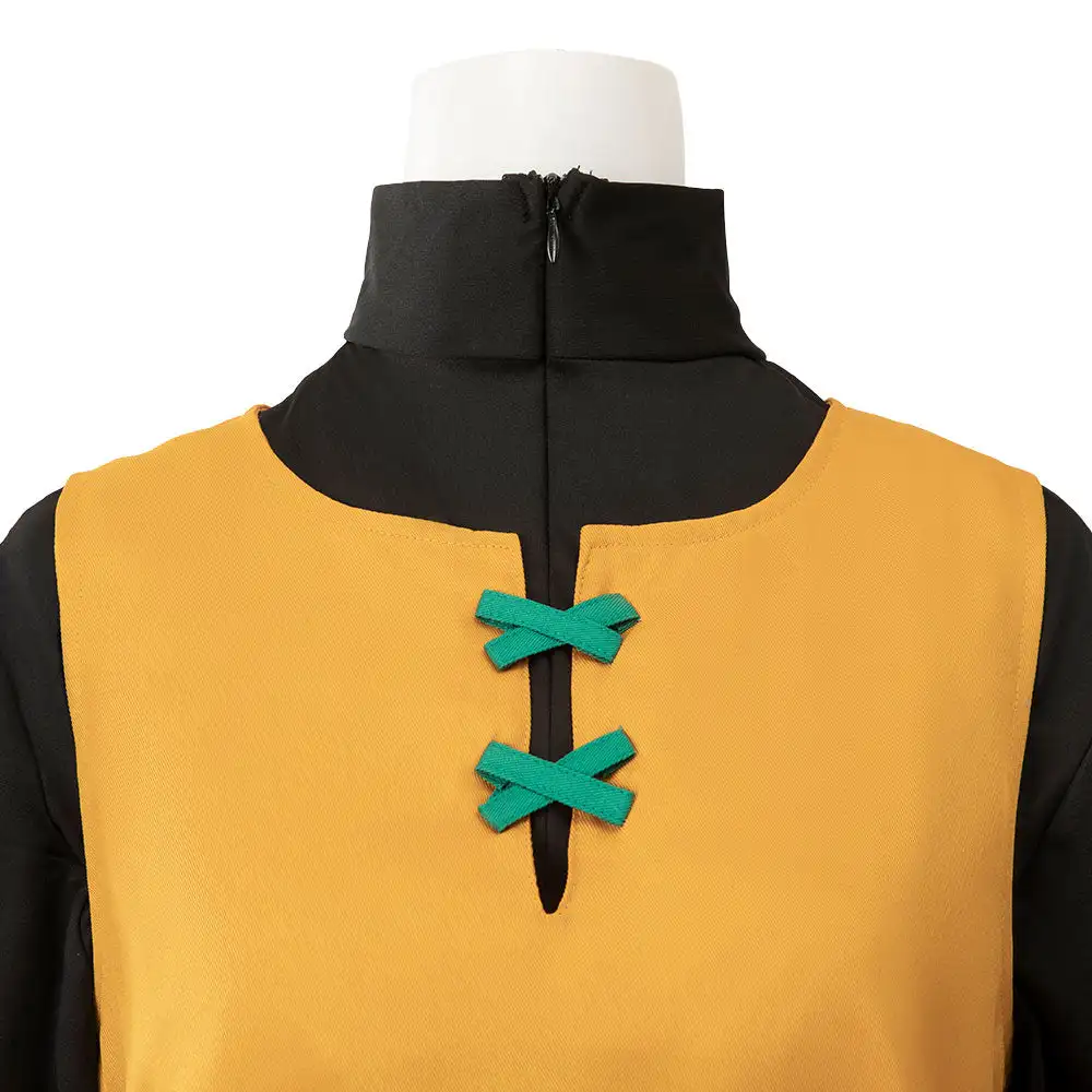 Yellow Knight Costume for Carnival, Christmas, and Stage Performances