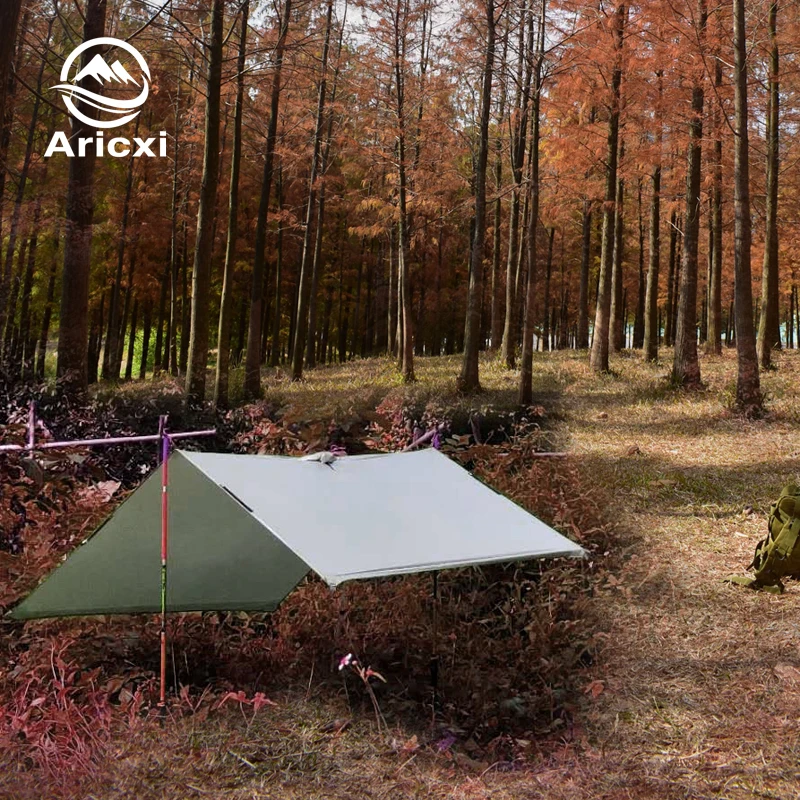 Ultra Light Tarp, 15D Silicone Coated, Silver Nylon,Footfrint, Shelter,210x150cm, 300x210cm 2