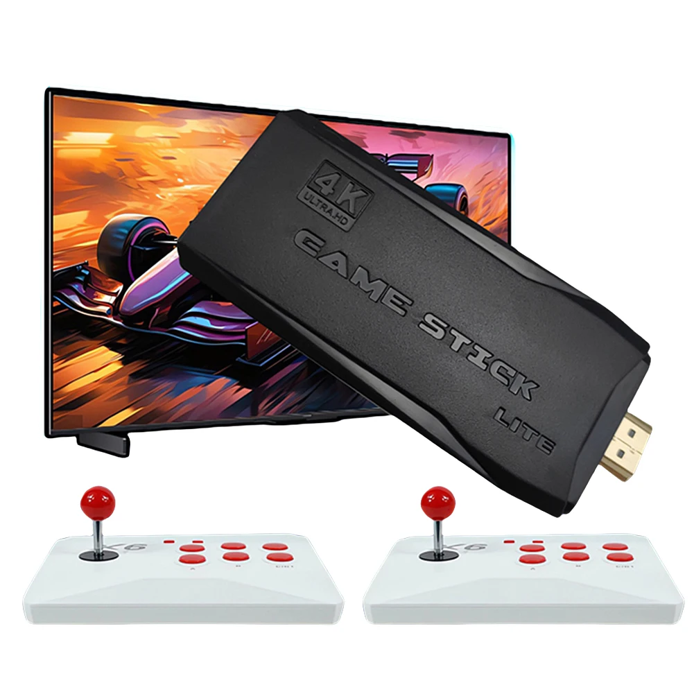 M8-X6 아케이드 비디오 게임 콘솔, 아케이드 조이스틱, MAME, Sega, PS1, Atari용, 32, 64, 128G, 20000 개 이상의 게임 내장