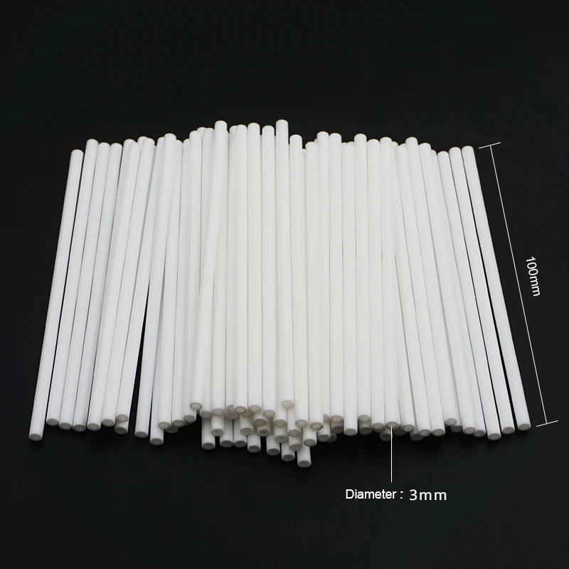 10/15cm White PP Lollipop Stick Tools DIY Baking Accessories for Chocolate Candy Bars Cake Pops Pastry Table Decorations Stand