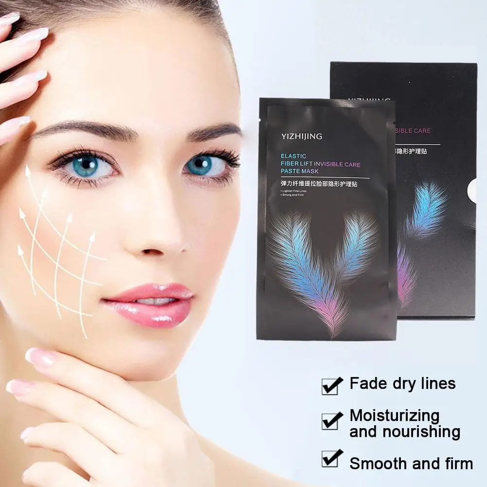 

5/1Pair Anti Wrinkle Aging Face Sticker Eye Mask Forehead Pads Invisible & Lift Neck Beauty - Patches I0M2