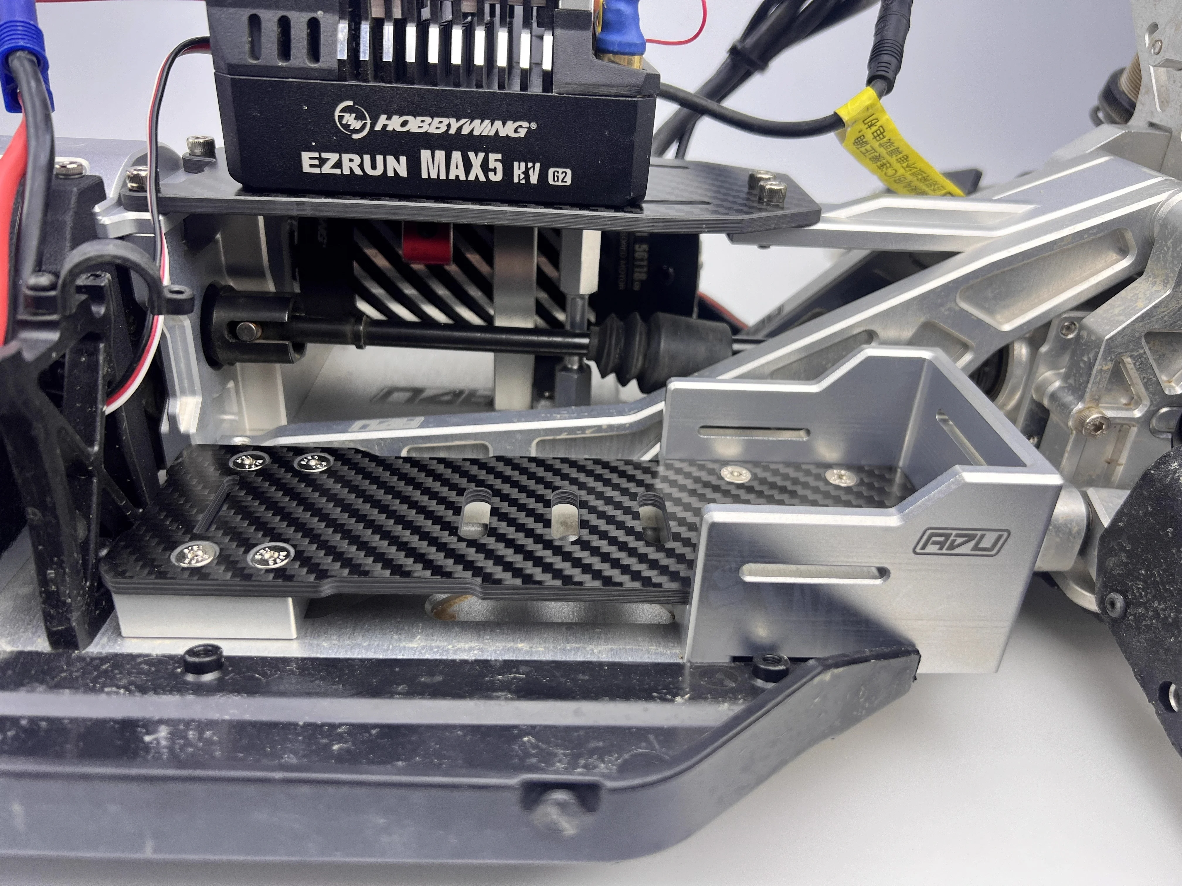 ADU RACING BATTERY BOX tray 7075-T6 AL LOSI DBXL-E 2.0 178mmx53mm battery
