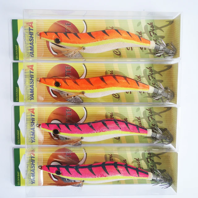 Enhance Your Fishing Experience with the 4X 3.5 YAMASHITA SQUID JIGS