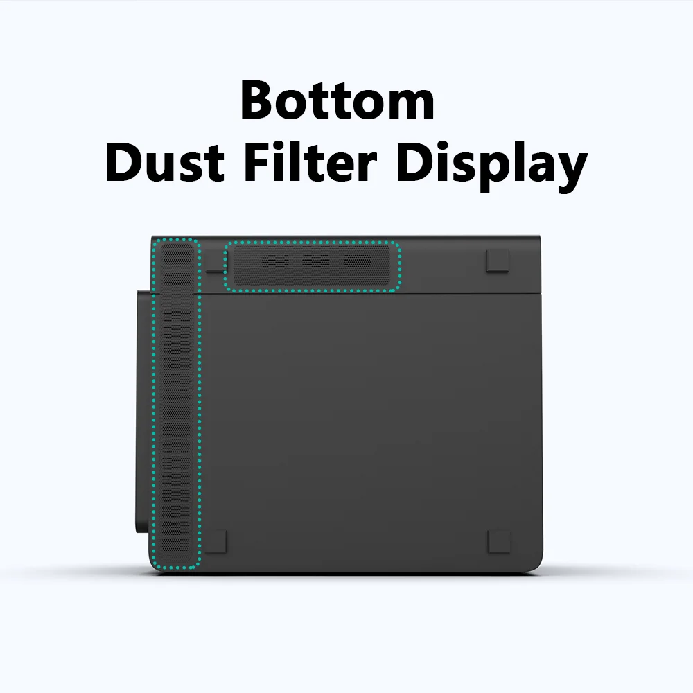 Adjnpcy Tampa do Filtro de Poeira para Synology Nas Ds916 Mais Ds416 Ds416play Ds415 Ds415play Ds414 Ds412 Mais 4bay Armazenamento - Imagem 2