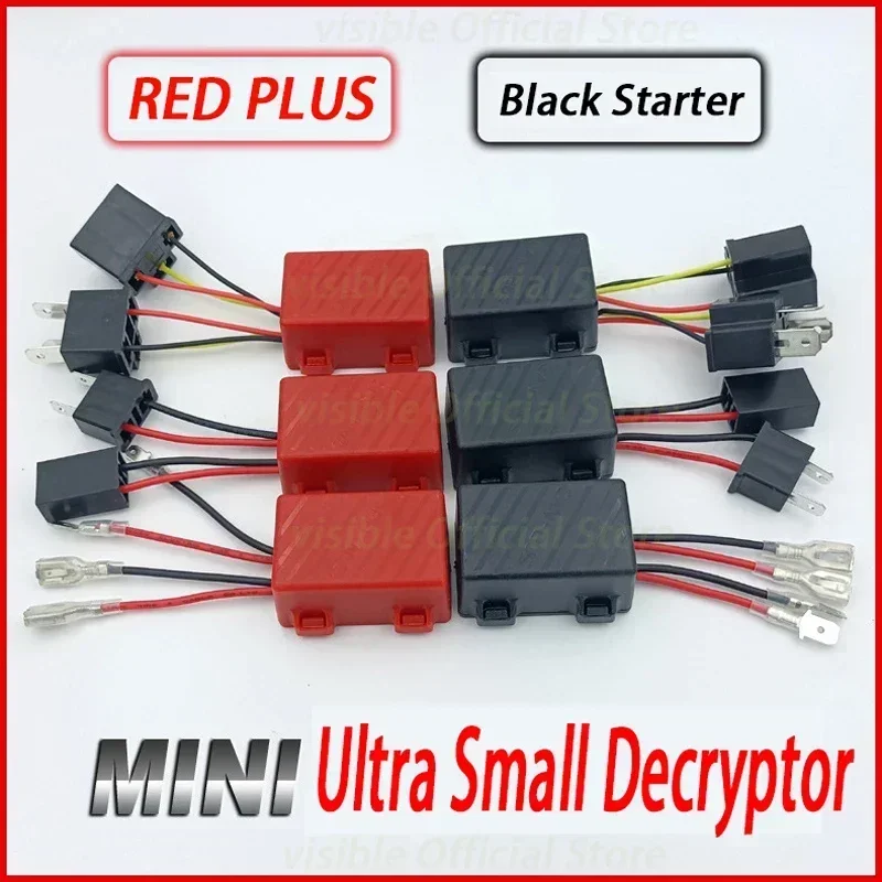 Mini Ultra Small Car LED Headlight Decoder Anti-interference and Anti Flashing Fault Light Alarm H1 H4 H7 H11 H13 9005 9006