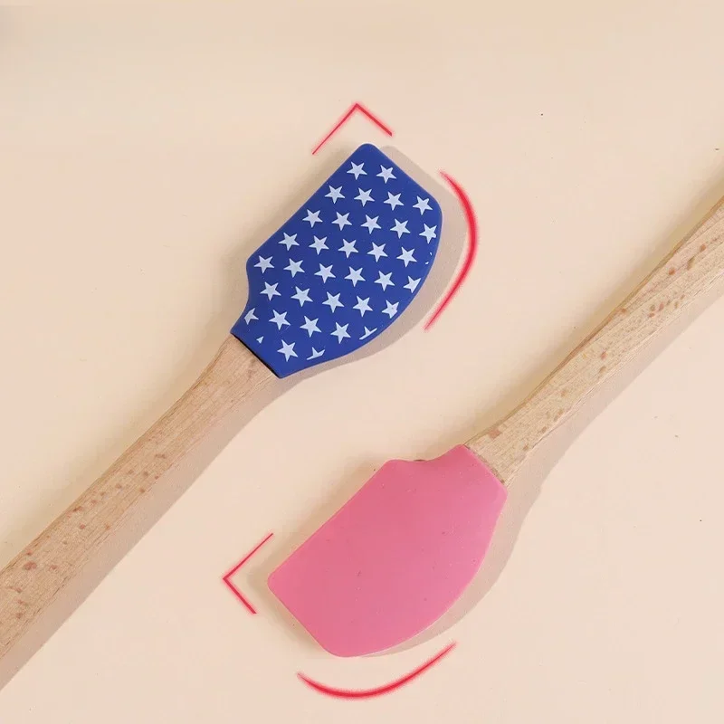 Mini Silicone Spatula Cake Cream Spatula Split Butter Cake Decoration Tool Baking Accessories Kitchen Cooking Tool silicone spatula cream spatula