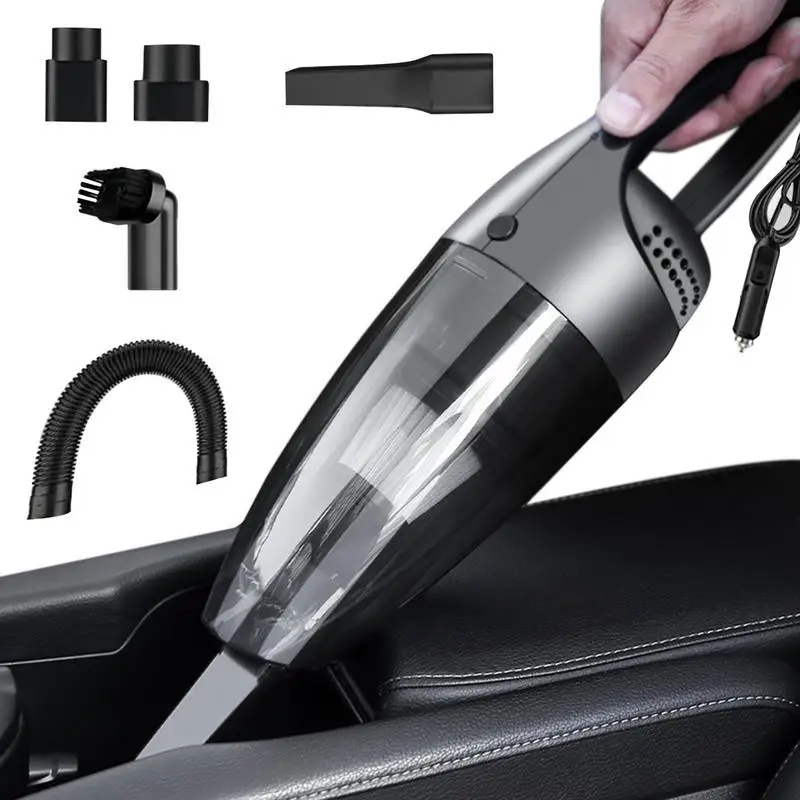 

Vehicle Vacuum Cleaner High Power Portable Vacuums Lightweight 120W Handheld Vacuum Multiple Filtration Hand Vacuum Car Supplies