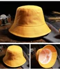 Custom LOGO Bucket Hat Women Men Hip Hop Beach Sun Hat Summer Sunshade Fishing Hats Casual Outdoor Fishermen Cap Panama 4