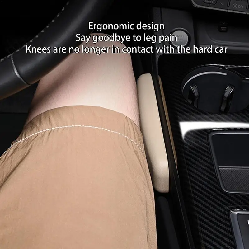 Car Knee Support Car Leg Extender Cushion Comfortable Leg Cushion Soft Pad Automobile Single Armrest Cushion for Leg Elbow Arm