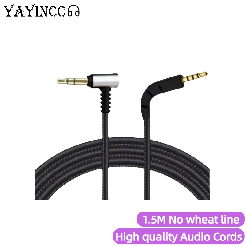 YAYINCC Replacement 3.5mm to 2.5mm Aux Nylon Braided audio Cable Extension Cord Wire For Bowers &Wilkins B&W P5 P9 P7 Headphones