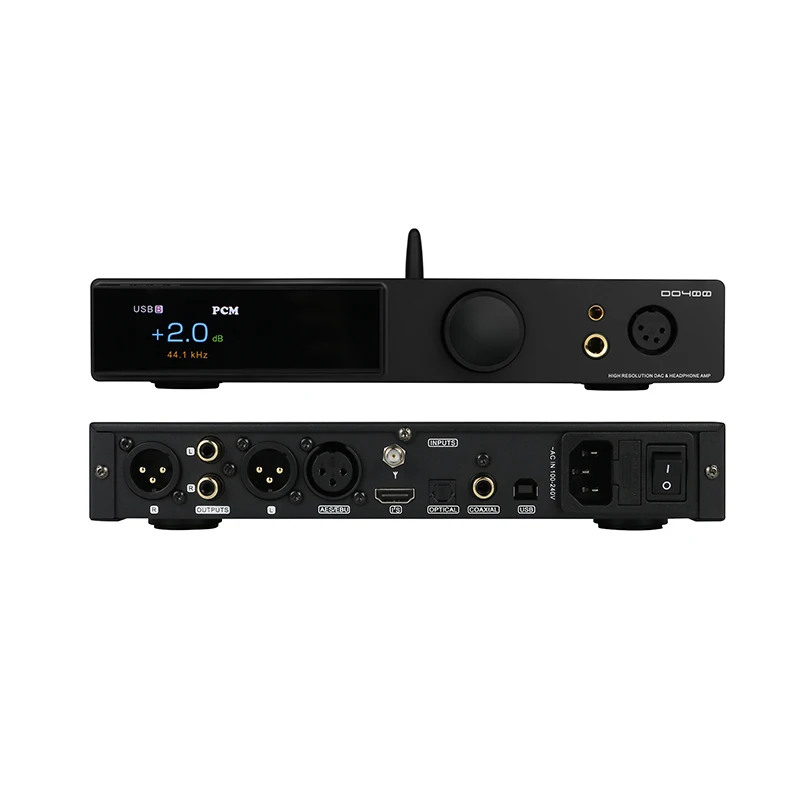 SMSL DO400 Fully Balanced Audio Decoder & Headphone Amplifier ES9039MSPRO MQA-CD DAC Bluetooth 5.1 Digital Headphone Power AMP