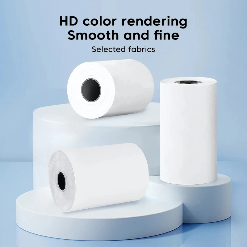 Thermal Paper 57MM Rolls Mini Printer Self-adhesive Label Sticker For Mini Printer Kids Instant Print Camera