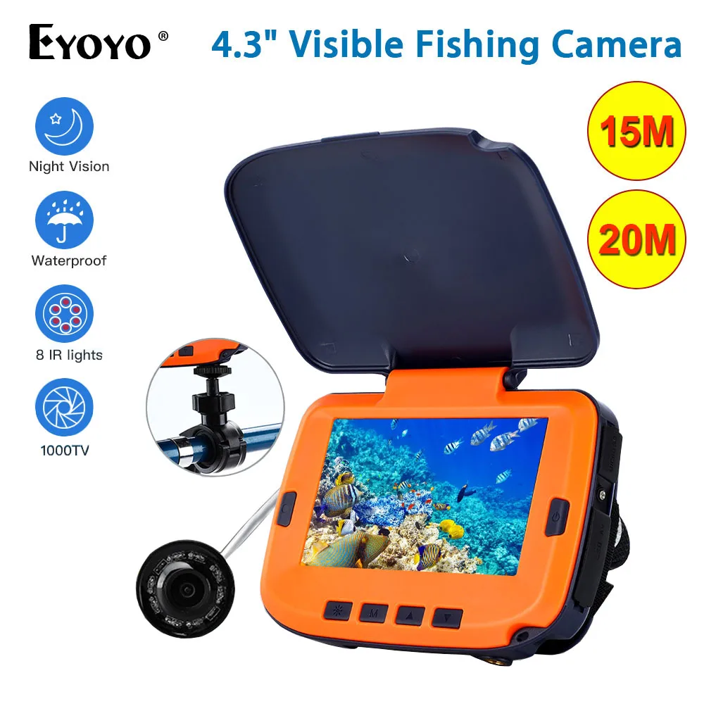 Camera Fish Finder Underwater Fishing  Underwater Fish Camera Ice Fishing  - 15m/20m - Aliexpress