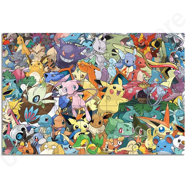 Puzzle Pokemon 1000 Pieces, Puzzle Pokemon 5000 Pieces