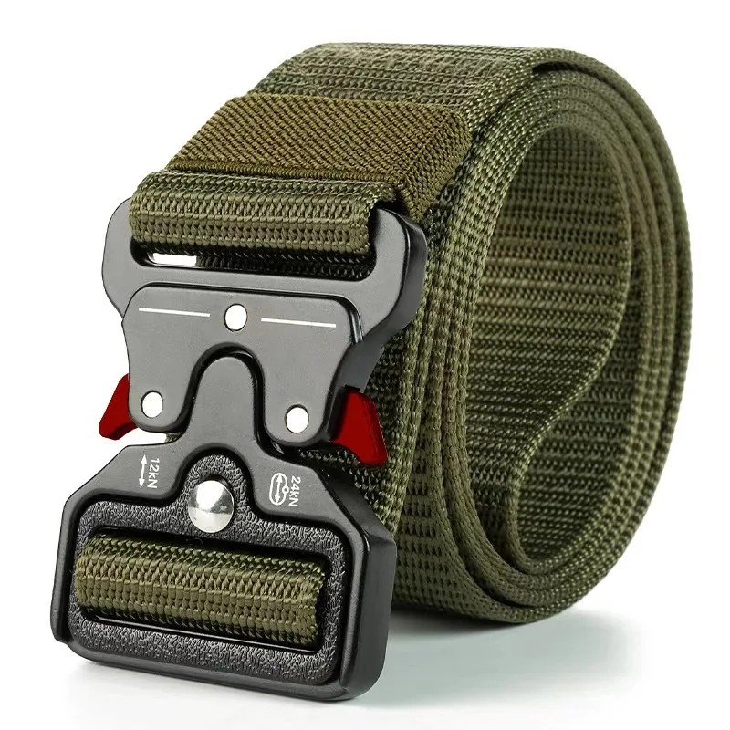 Quick Release Tactical Nylon Belt - Outdoor Sports Accessory