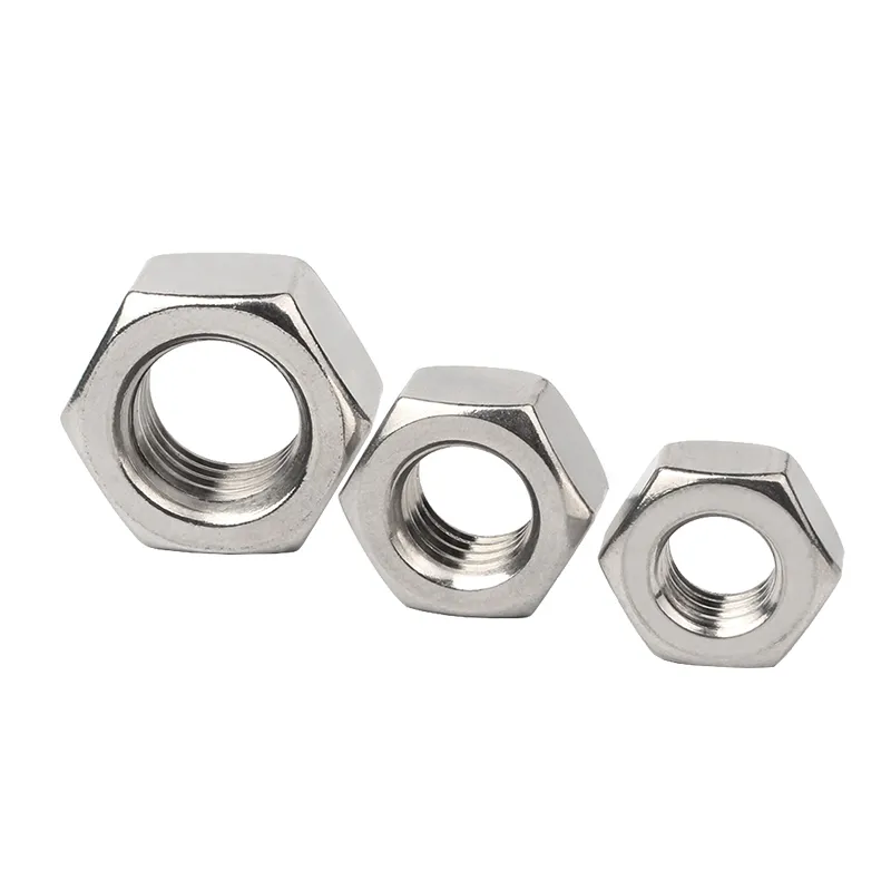 Full Thread Stainless Steel Wing Nuts Butterfly Nuts 304 Stainless Steel 18-8 50 PCS M6 x 1.0mm Bright Finish 