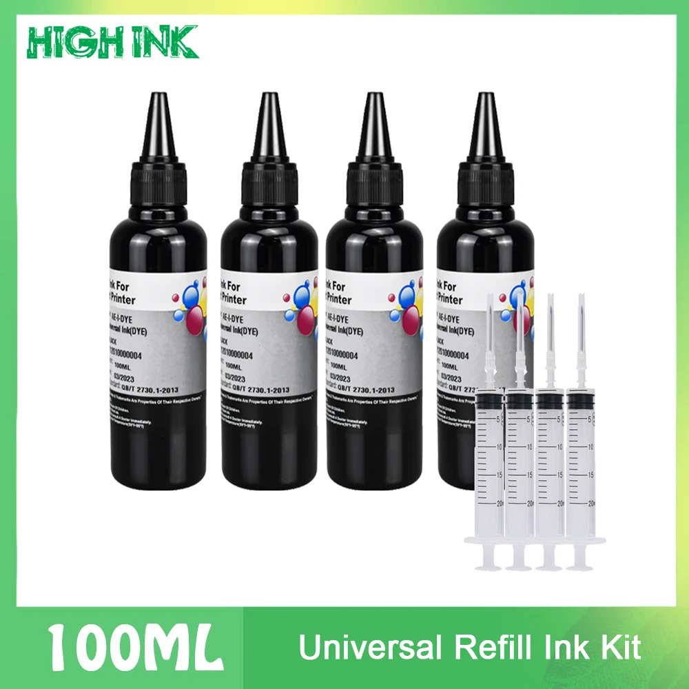 For HP 301 302 304 305 Xl Printer Ink Deskjet 2540 2050 2510 2620 2630 2632 5030 5020 3720 3730 Dye ink Refill kit — view 6