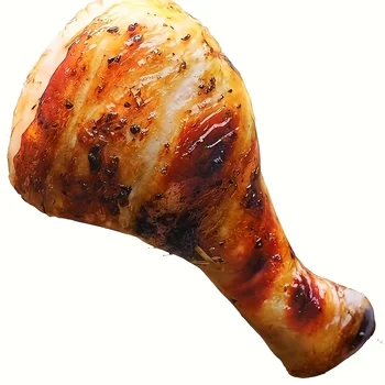 Realistic Chicken Leg Dog Chew Toy 1