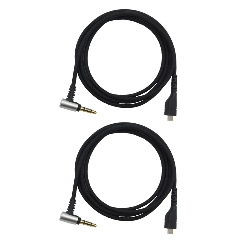 

2X сменный аудиокабель 3,5 мм для Steelseries Arctis 3, Arctis Pro Wireless, Arctis 5, Arctis 7