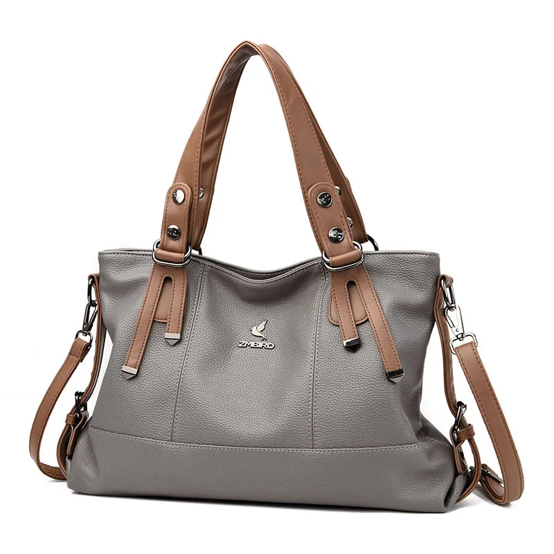 High Quality Soft Leather Handbags Designer Retro Crossbody Bags for Women Large Capacity Ladies Shoulder Messenger Bag_voghion.com