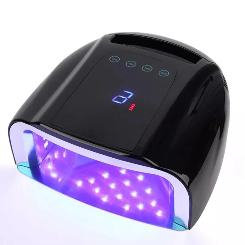Gradient Gold PRO Cure Nail Dryer Cordless Rechargeable 96W LED UV Nail Lamp  with Private Label for Nail Salon SPA - China Rechargeable Lamp Nails and  Nail Lamp Manicure price