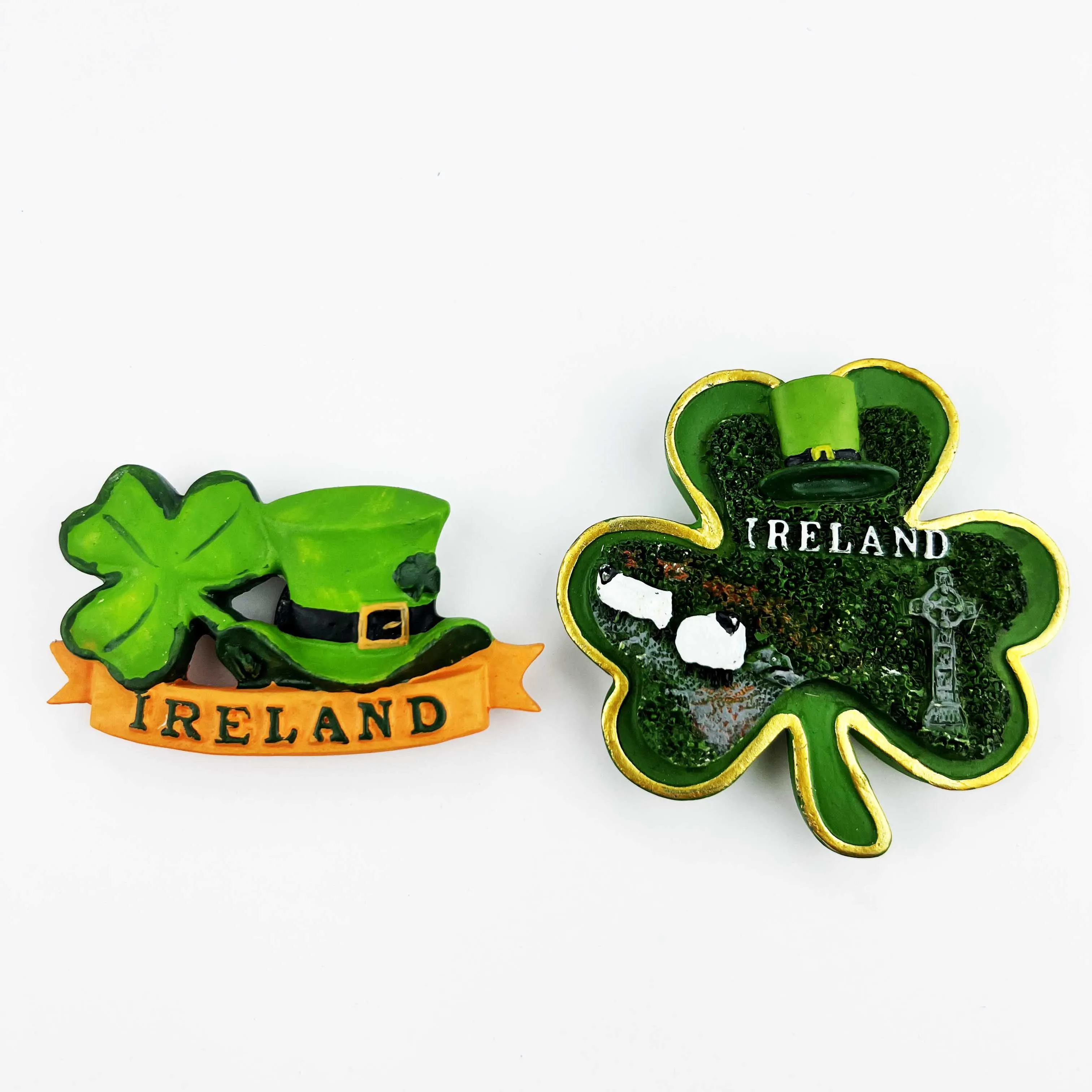 Europe Ireland 3D Fridge Magnets Tourism Souvenir Refrigerator Magnets Sticker Collection Handicraft Decoration Articles