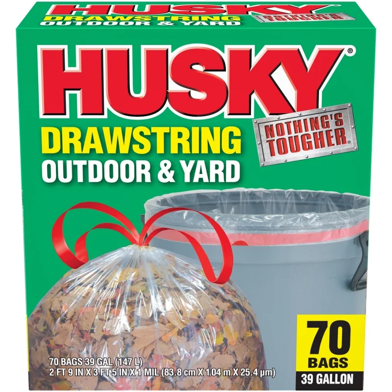 

Прозрачная ярдовая сумка на шнурке 70 карат Husky 39 Gal