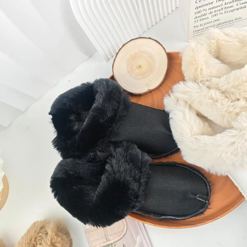 Plus Size Winter Warm Shoe Cover Clog Fur Lining Replacement Thicken Shoe Pads Clogs Slippers Plush Liner Accessories 1Pair