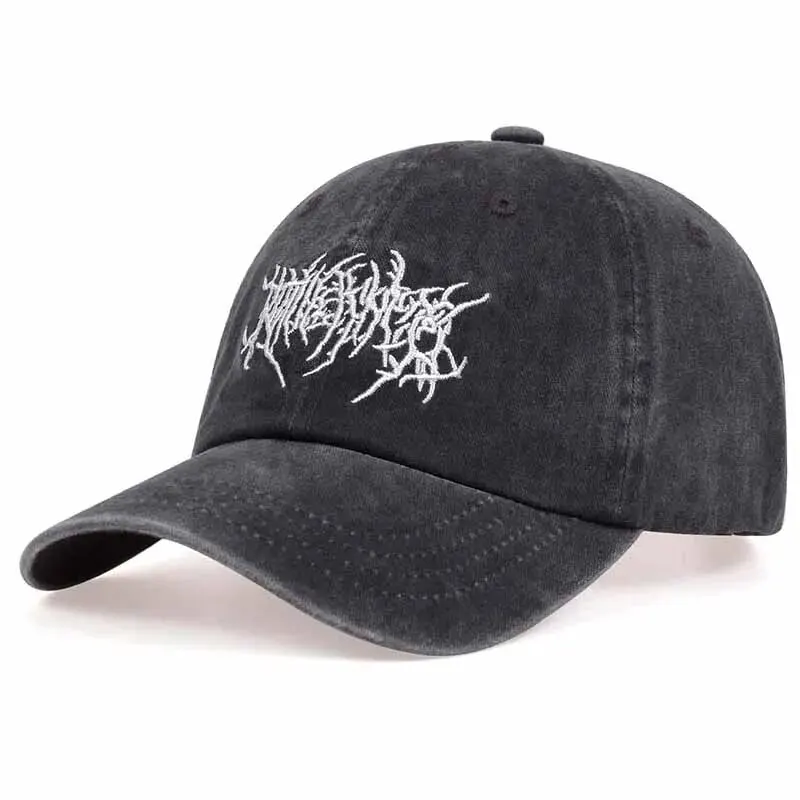 Unisex Geometric Embroidery Baseball Caps Adjustable