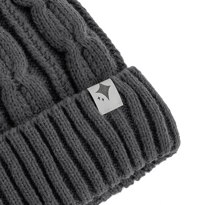 New Unisex Warm Winter Hats Fashion Streetwear Beanie For Women Couple Outdoor Winter Knitted Hat