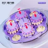 New QiYi Clock Purple Blue Released QiYi MAGIC CLOCK Racing Full Magnetic Positioning Professional Competition Puzzle Toy 3