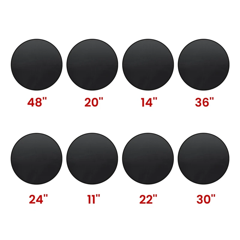 Fire Pit Mat For Solo Stove Bonfire Round Fireproof Solo Stove Mat Portable Fire Pit Pad For Deck Patio Protect 48 Inch