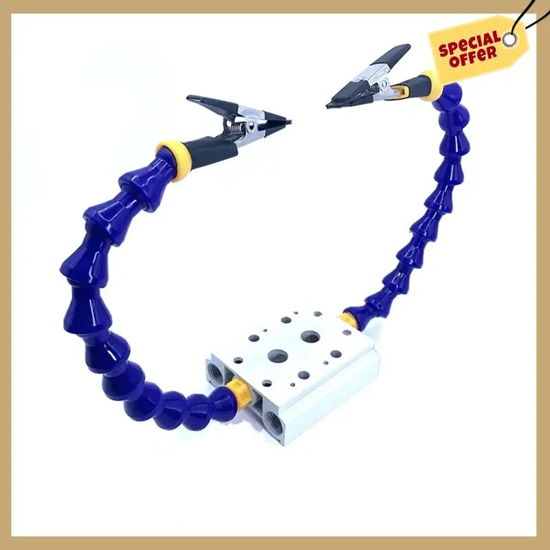 Octopus Soldering Helping Hands Bench Vise Table Clamp With Arm Solder Iron Holder PCB Repair Tools-FUNN