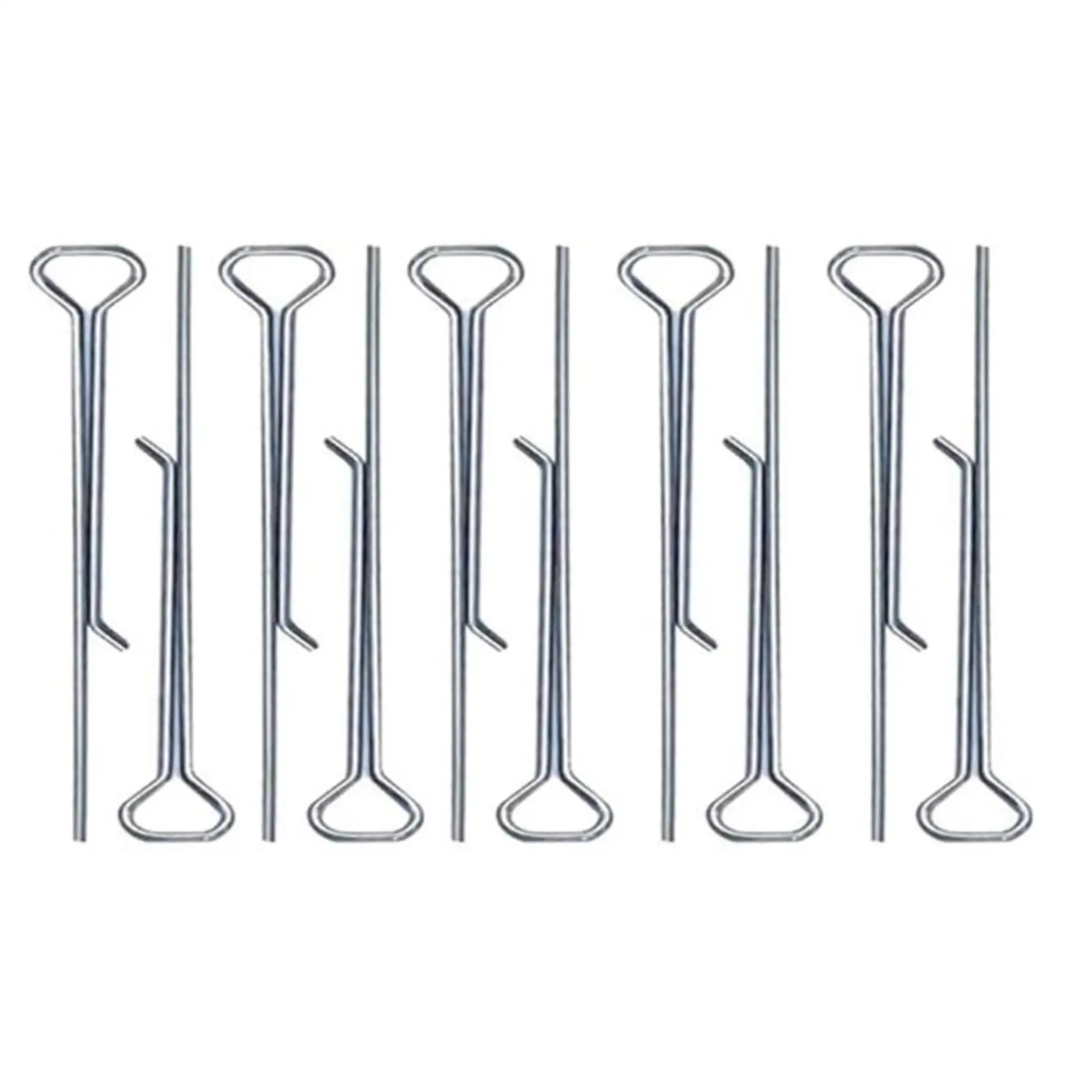 10 Pieces Candle Wick Holders Candle Wick Centering Devices 11cm Stabiliser Tools Metal Clips for Beginners candle wick holders
