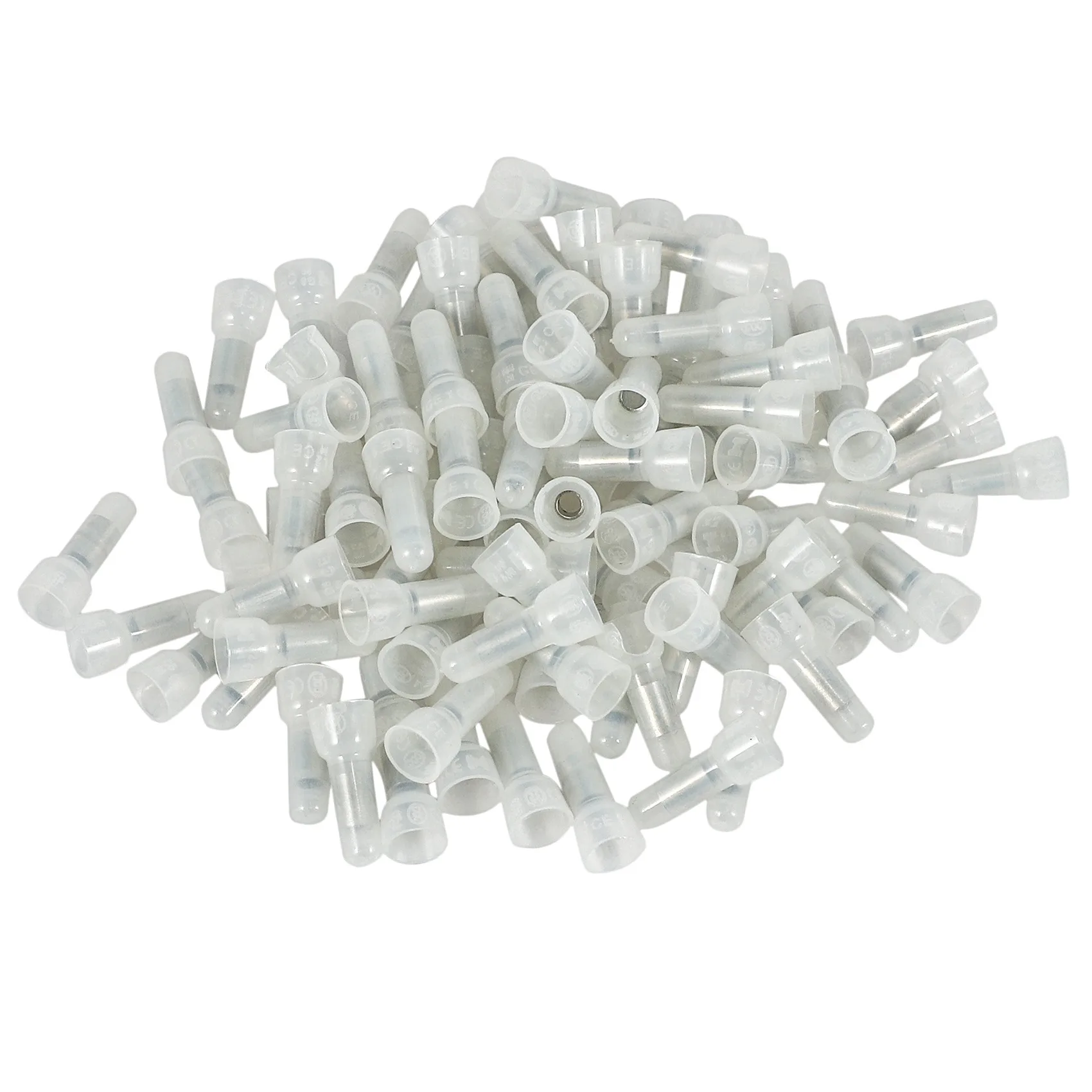 

100pcs Nylon Closed End Cap Insulated Connectors Wire Crimp Terminal 16-14 AWG