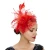 Vintage Women Feather Flower Fascinator Hat Ladies Hair Accessories Wedding Party Floral Mesh Veil Headband Hairpin 7