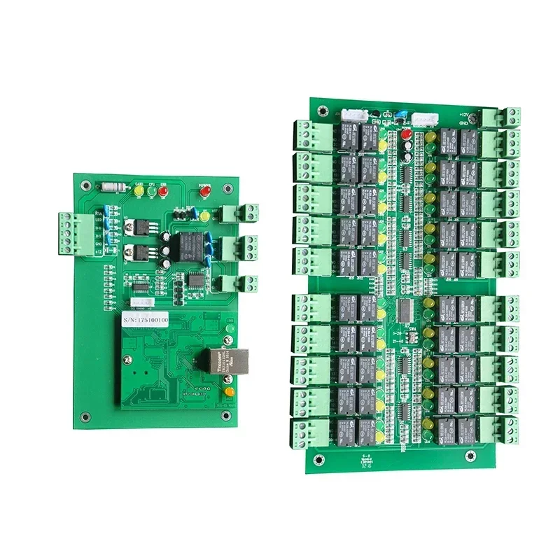 무료 SDK NFC IC 카드 QR 코드 TCP/IP 접근 제어 패널 엘리베이터 컨트롤러 캐비닛 제어 보드