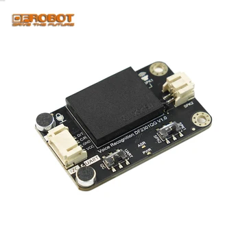 DFRobot Sensore di riconoscimento vocale per autoapprendimento della lingua offline di gravità per micro:bit Arduino Raspberry Pi Python ESP32 I2C UART