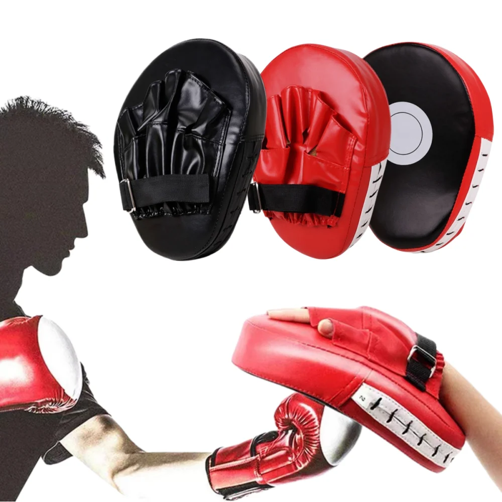 Curved Kick Boxing Gloves Pad PU EVA Punch Target Bag for Adults Kids MMA Karate Muay Thai Free Fight Sanda Training Equipment