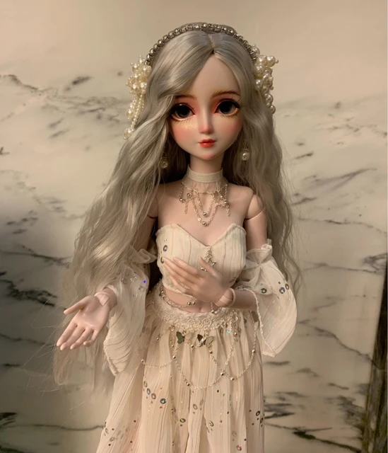 1/3 BJD Ball Jointed Doll Female - 13 Joints Girl Doll Body, Doll