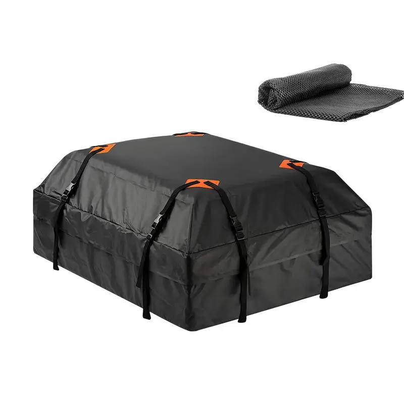 

30x25x11cm Car Cargo Roof Bag Car Roof Carrier Bag F Rooftop Luggage Carrier Black Storage Travel Waterproof For All Vehicles